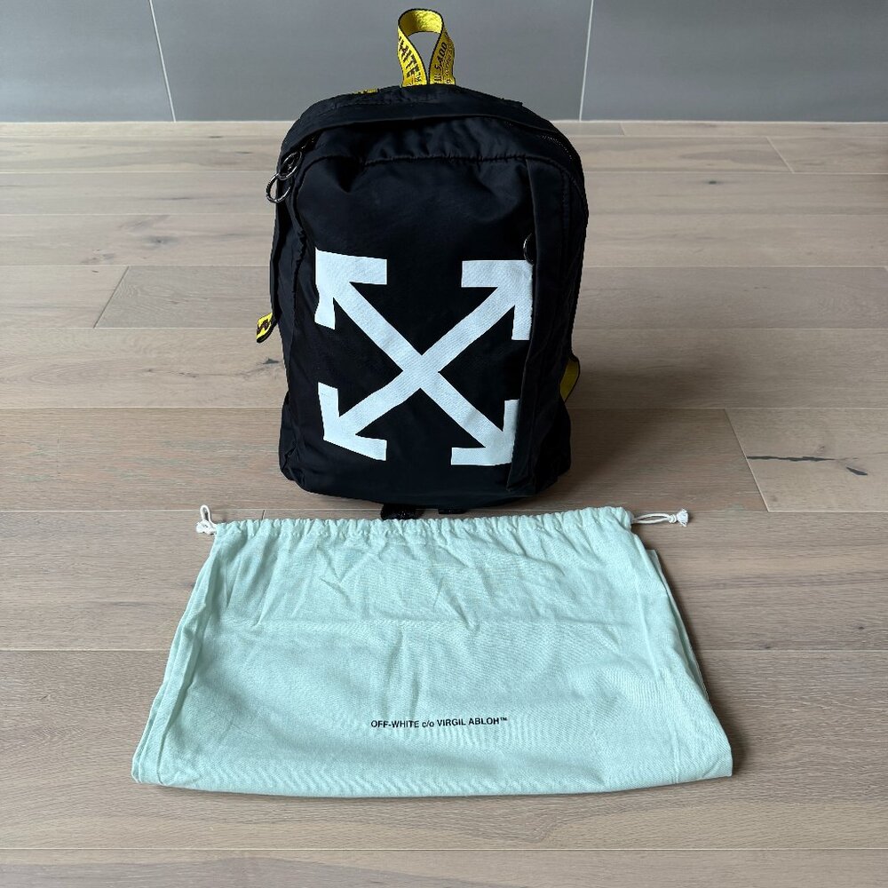 OFF-WHITE Nylon Easy Backpack Cross Arrow Logo c/o Virgil Abloh